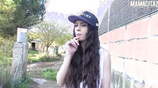 MAMACITAZ - Adorable women Arwen Gold Banged Outdoors By Long Dick
