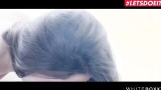 WHITE BOXXX - Barely Legal Goddess Sybil Orgasms From Sensual Fucked