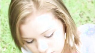 Selina 19 year old got nude solo Outside