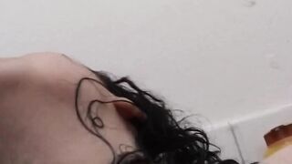 Dyke bbw into shower to make pussies enjoy