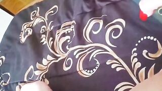 Stephanie African sex toy masturbation