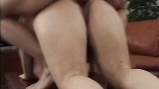 Young stud fucks fat next door inside his house