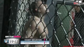Dark Haired thot with long hooters fucking a boxer into the ring