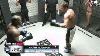 Dark Haired thot with long hooters fucking a boxer into the ring