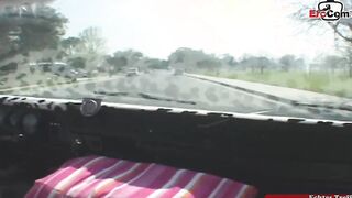 Skinny 18yo blonde college cunt with mouth pick up for vehicle sex