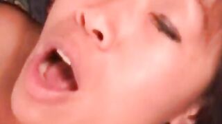 Cutie hot liking to play with her cunt and after getting plowed