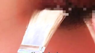 Weird Japanese game performance bj with oscillating fan