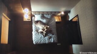 chick fucks Dude - Pegging with fake-cock (Concealed camera)