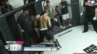 Petite black goddess with tiny melons fucks into the boxing ring