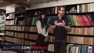 Anal sex with a Goddess teens into the library