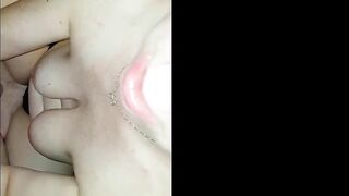 Wifey orgasms with a speculum into her twat