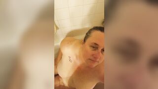 BBW slave First Golden Shower