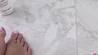 German 18 Tight Tini Amateur Foot Bdsm Filthy Talk