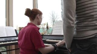Homemade anal lessons for this ginger 19 year old
