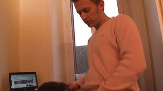 Homemade Anal Lessons For This Dark Haired Teenagers # three