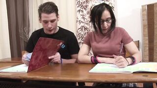 Homemade Anal Lessons For This Dark Hair Teenie # one
