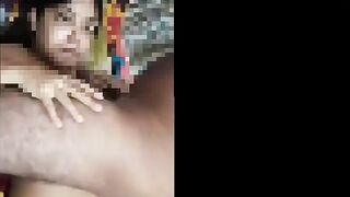 Sexual Punjab cheating housewife sucking off her boss huge cock