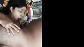 Sexual Punjab cheating housewife sucking off her boss huge cock