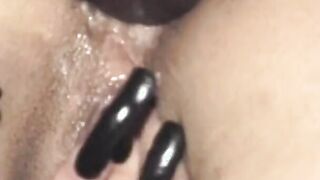 Adorable young lass blows a mean penis inside her bedroom