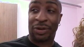 African stud fucks a thick african whore indoors then jizzes