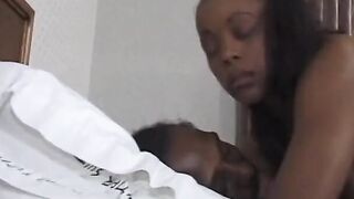 Randy dick sucking off ebony anal cunt with mouth gets plowed and creamed