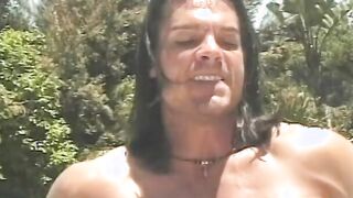 Female with long boobs gets rammed inside her tight vagina at home