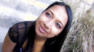 Black barely legal has interracial anal sex with long dick