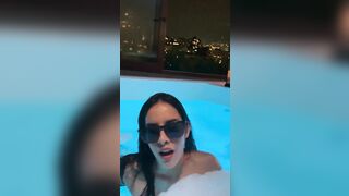 I got very naughty into the jacuzzi