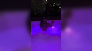 I got very naughty into the jacuzzi