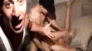 Freaky College 18 Yo Gets Banged! by her Lucky Goddess dude.