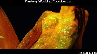 Glow inside the dark babe