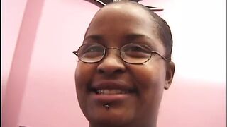 Lusty beauty loving her tight twat boned rough by a long cock