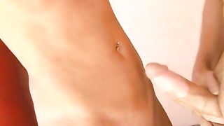 Desirable blond female parent ruined by white dick