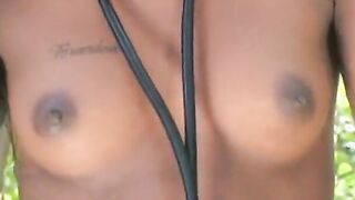 Tiny tittied slender body nurse inside ligerie heals her patient