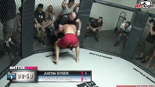 Slender turkish dark hair 18 year old fucks inside a boxing ring