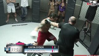 Slender turkish dark hair 18 year old fucks inside a boxing ring