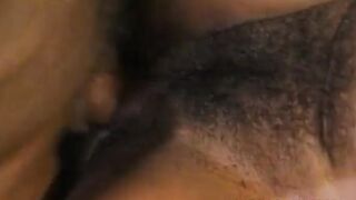 Big Tit bimbo is taking big black dick inside asshole