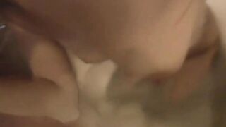 Bathing oral sex chinese 18 blows dick