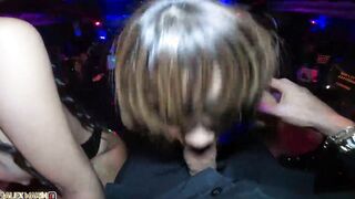 performance of the master with his submissive live sex and I come into their mouths