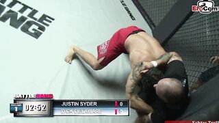 Slender turkish dark hair 18 fucks into a boxing ring