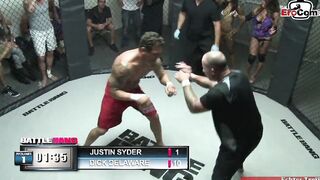 Slender turkish dark hair 18 fucks into a boxing ring