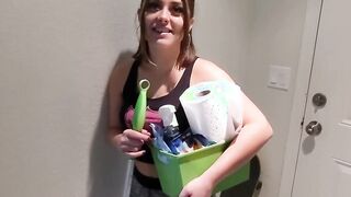 My Thick Maid: I banged my sexy tight body maid and came inside her mouth!