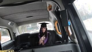 Fake Taxi University Graduate Melany Mendes Gets Naked Off Her Robes