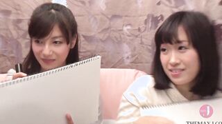 Female Director Haruna's Amateur Dyke Picking Up Girls 110 Friends And Tsubaki Kato Punishment First Lesbo 3P Iki Rolling Punishment Game! Intro